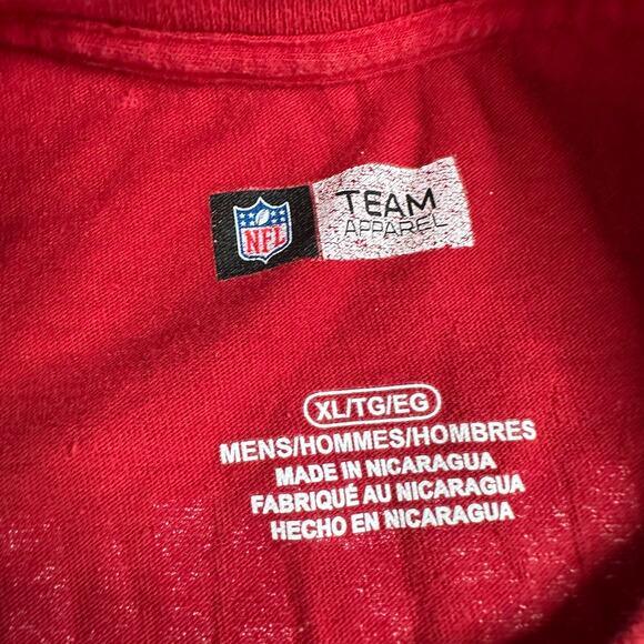 Tampa Bay Buccaneers Shirt Mens Extra Large Red NFL Football Rob Gronkowski #87 - Picture 4 of 10